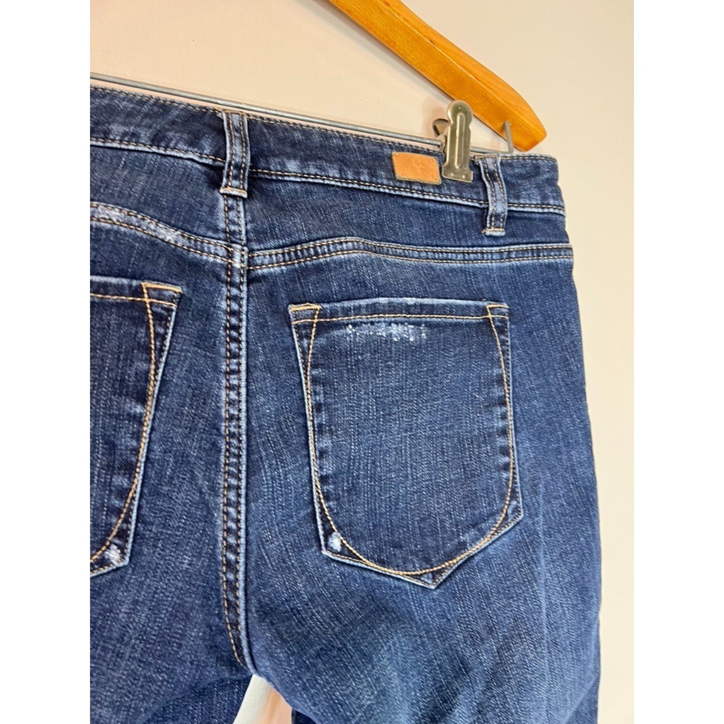 LL Bean 1912 Flannel Lined Jeans Size 4 Classic Fit Straight Leg