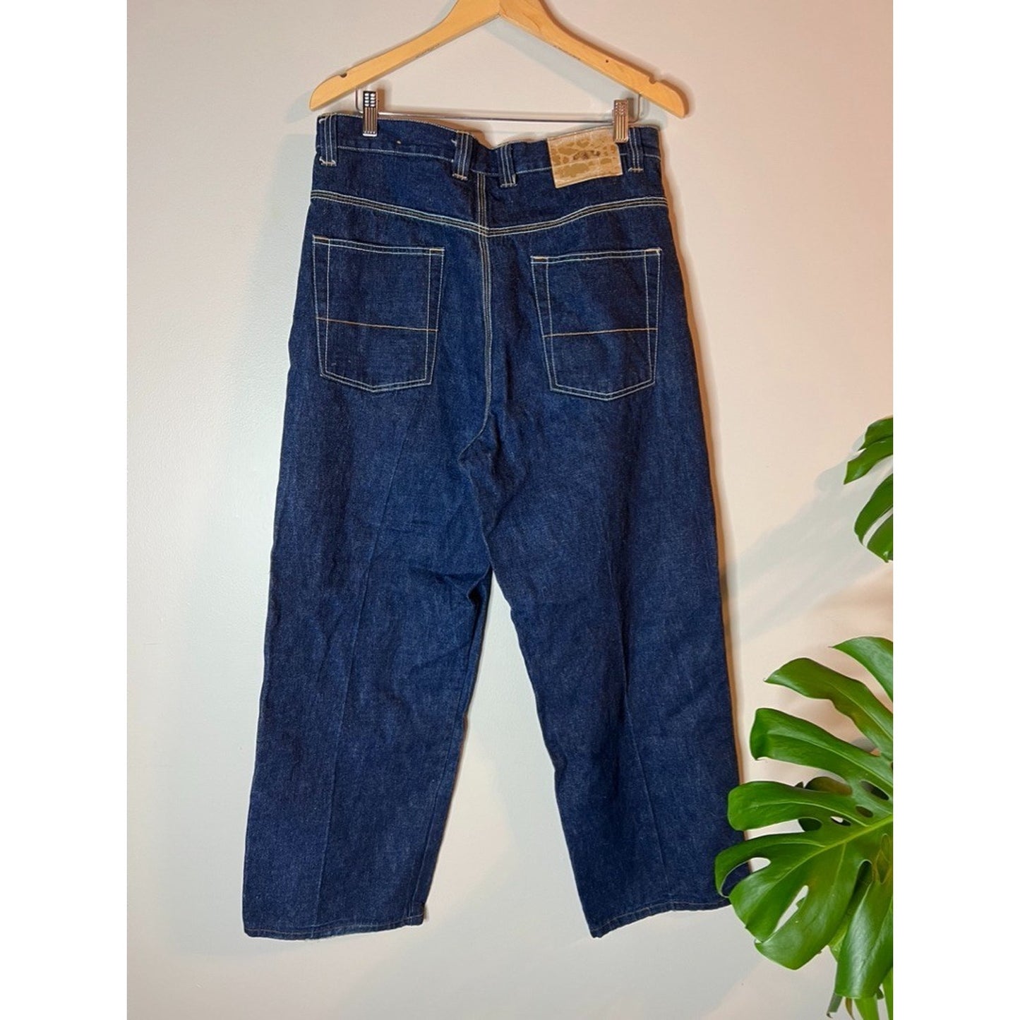Vintage PJ Mark Jeans Men 34x32 Baggy Loose Fit Y2K Skater Embroidered Cyber