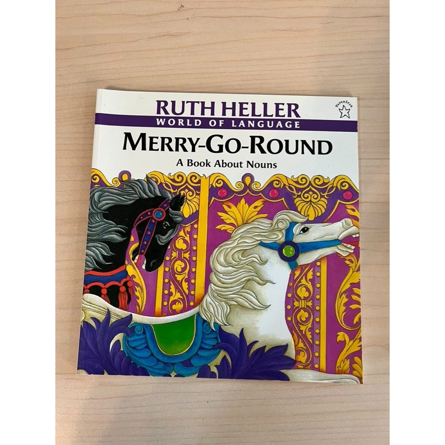 Ruth Heller World of Language Book Lot Of 7 Grammar Nouns Verbs Adj Homeschool