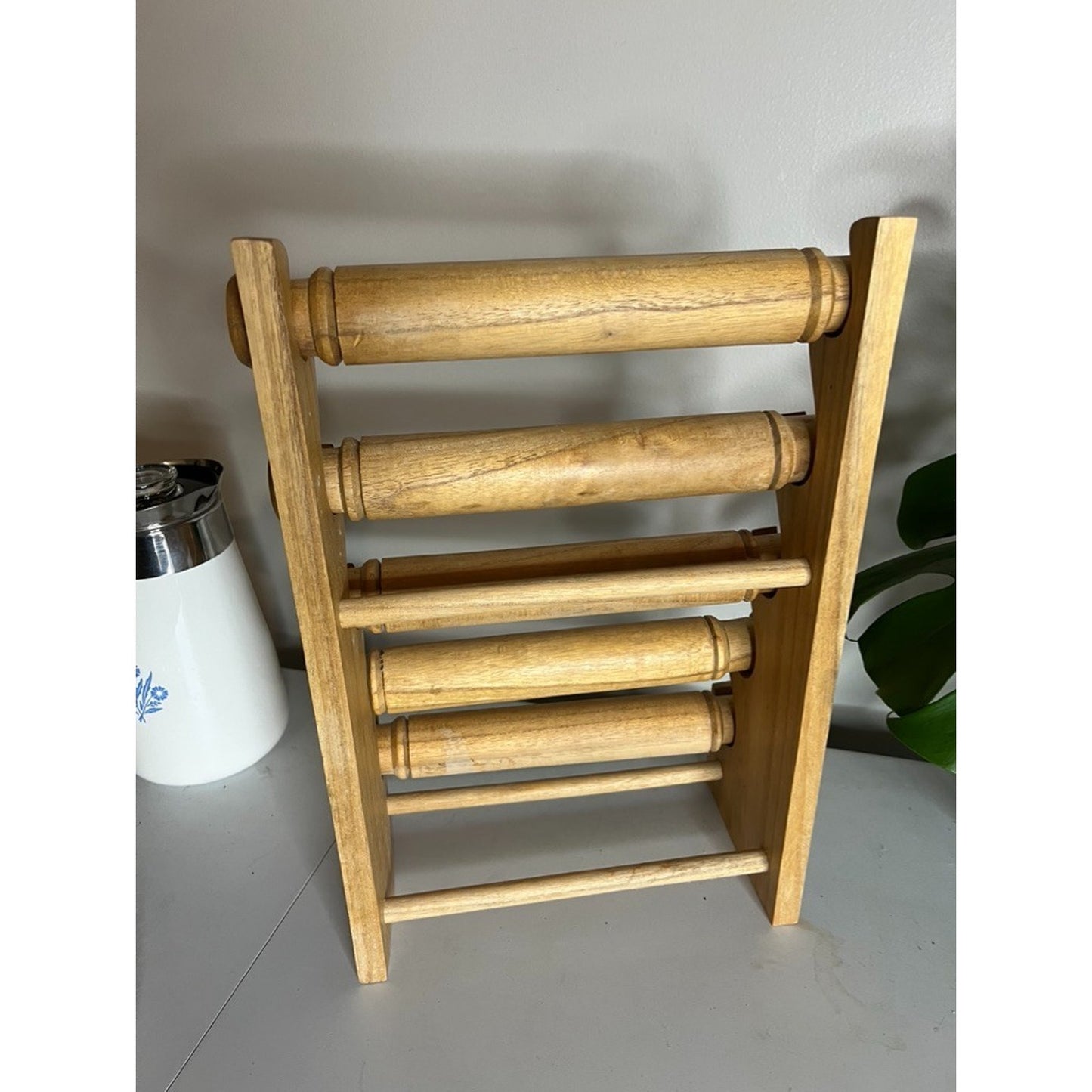 Bracelet Stand and Display 5 Tier Bracelet Holder Wooden Bracelet Organizer