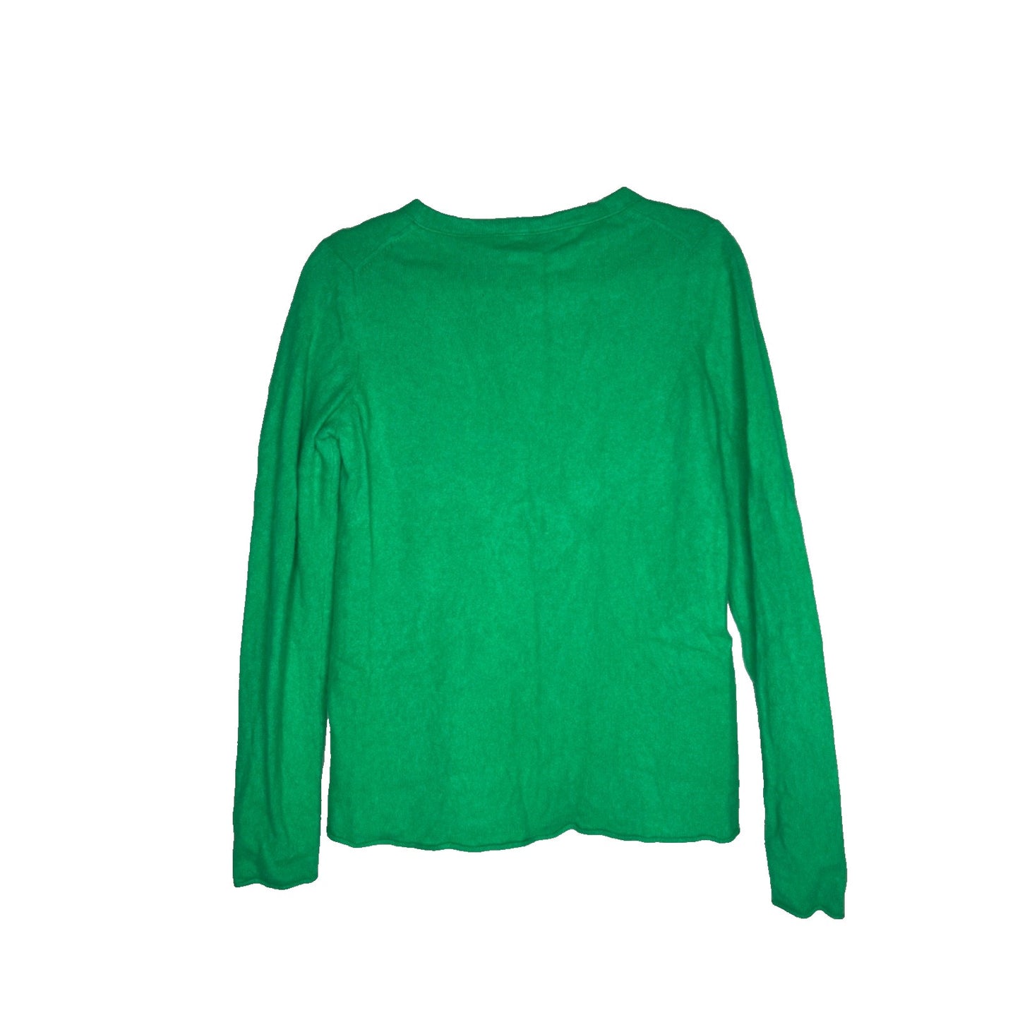 Women's J. Crew 100% Cashmere Sweater XL Fuschia Quiet Luxury Winter Office Soft