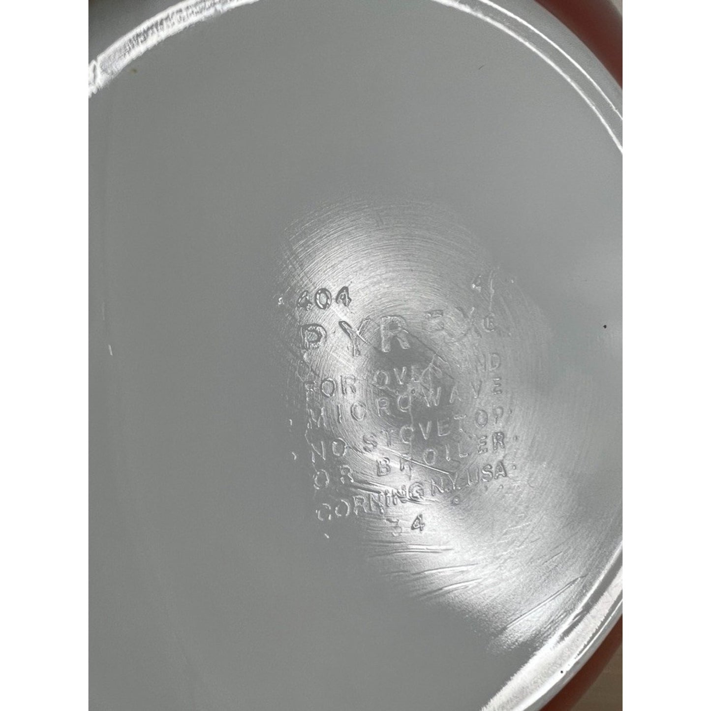 Vintage PYREX Autumn Harvest Wheat Mixing Bowl #404