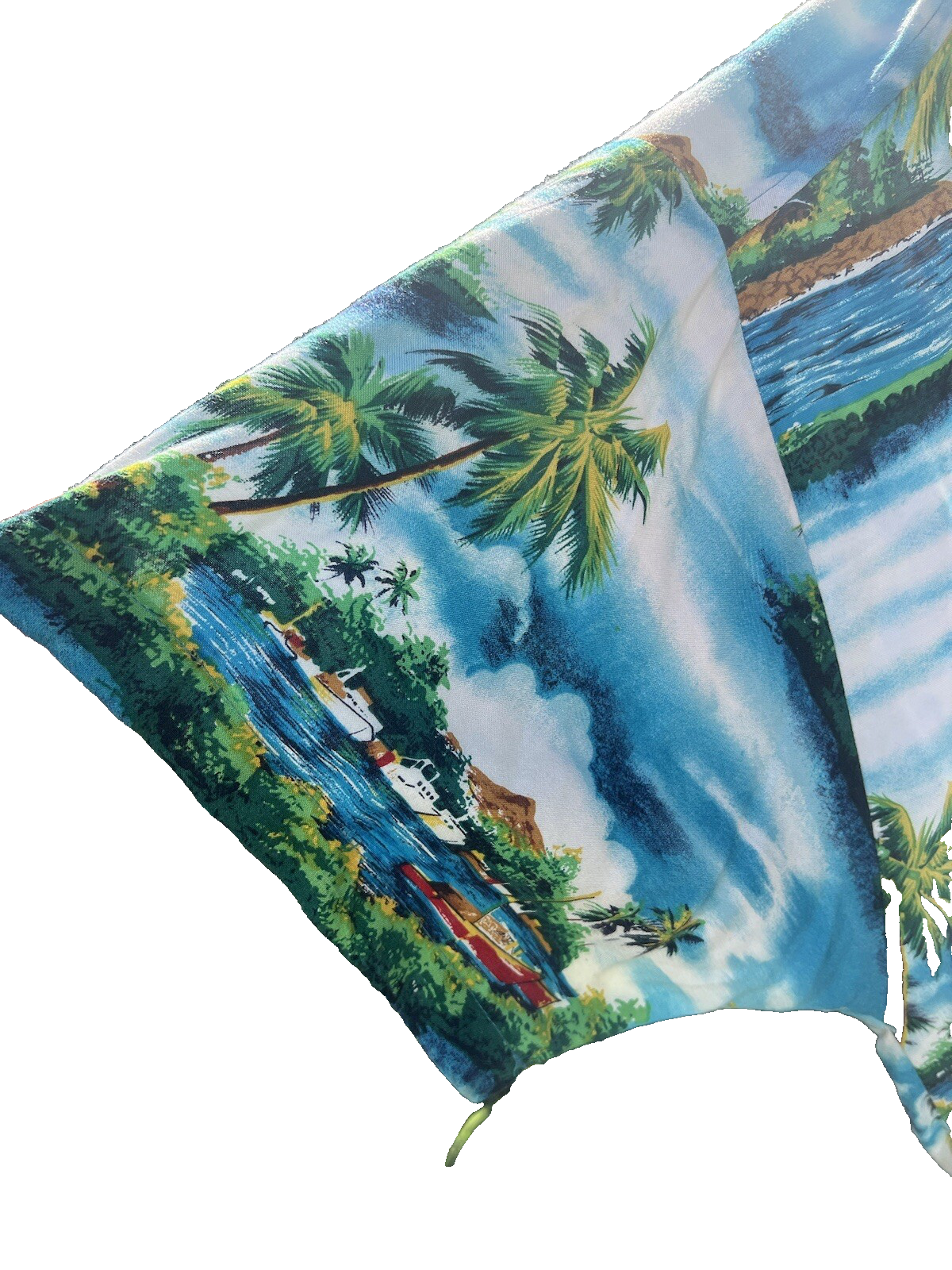 Vtg Men's M Paradise of the Pacific Hawaiian Button Up Aloha Shirt USA Made