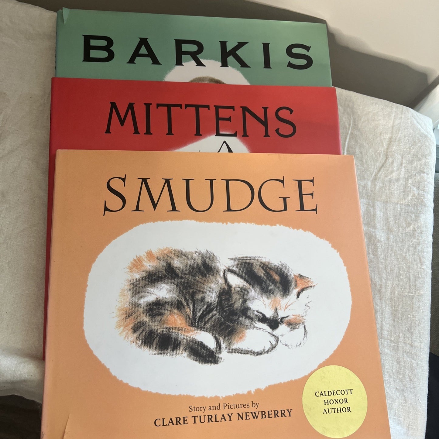 Vintage Set 1998 Hardcover in DJ Barkis, Mittens & Smudge Clare Turlay Newberry