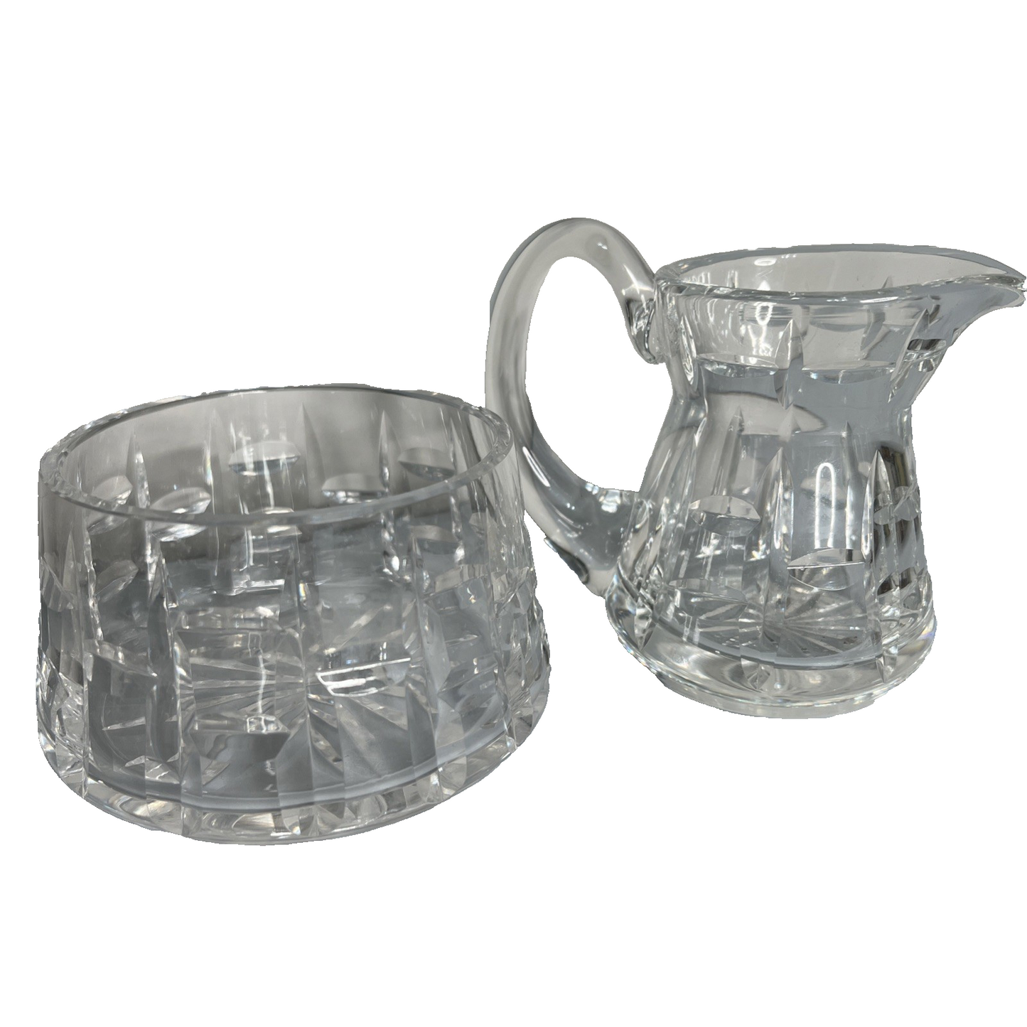Waterford Crystal Tralee Creamer & Sugar
