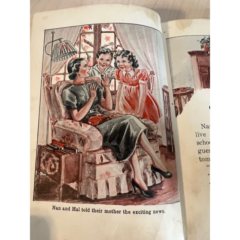 Happy living Health and safety series school book Mcnally HC 1927 VtG